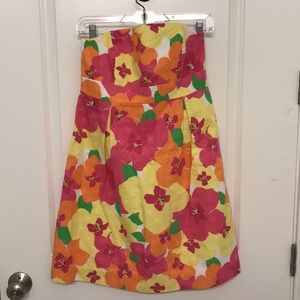 Strapless women’s Lilly Pulitzer dress